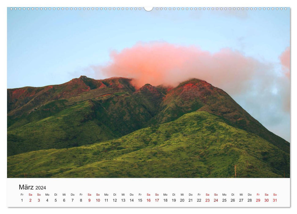 Hawaii - Sommer, Sonne, Urlaub (CALVENDO Premium Wandkalender 2024)