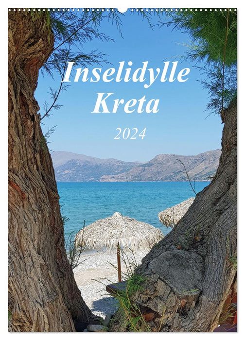 Inselidylle Kreta (CALVENDO Wandkalender 2024)