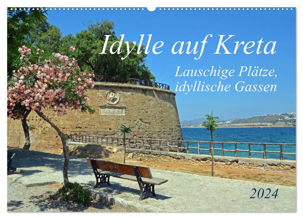 Idylle auf Kreta (CALVENDO Wandkalender 2024)