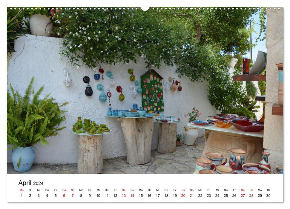 Idylle auf Kreta (CALVENDO Wandkalender 2024)