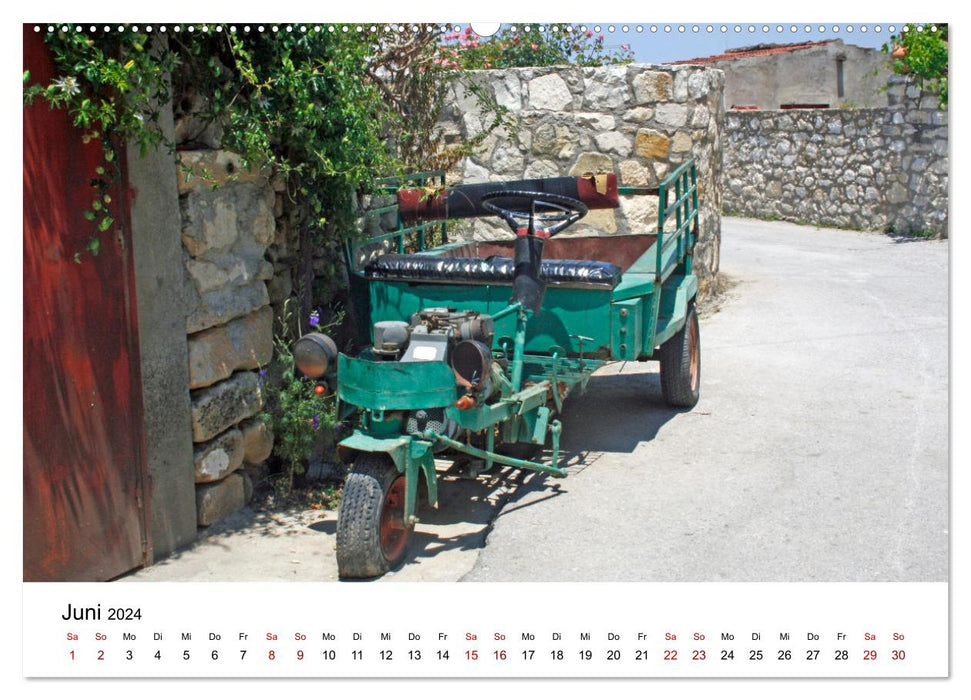 Idylle auf Kreta (CALVENDO Wandkalender 2024)