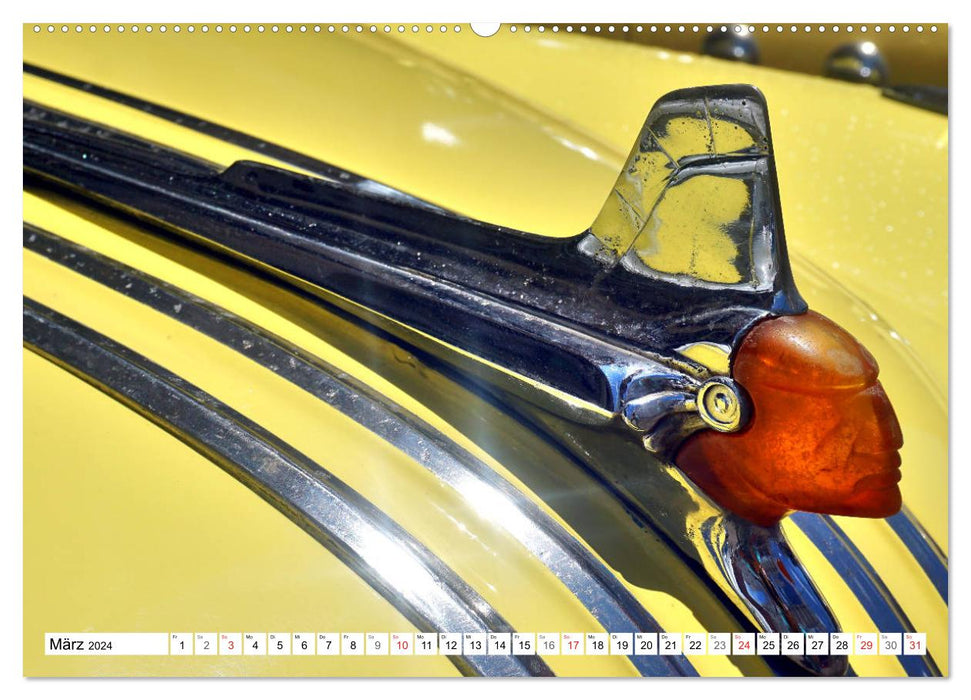 Chief Pontiac - Häuptling auf Rädern (CALVENDO Premium Wandkalender 2024)
