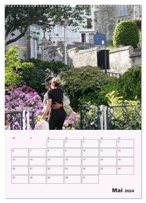 Lovely England Belles impressions de voyage (Calendrier mural CALVENDO 2024) 