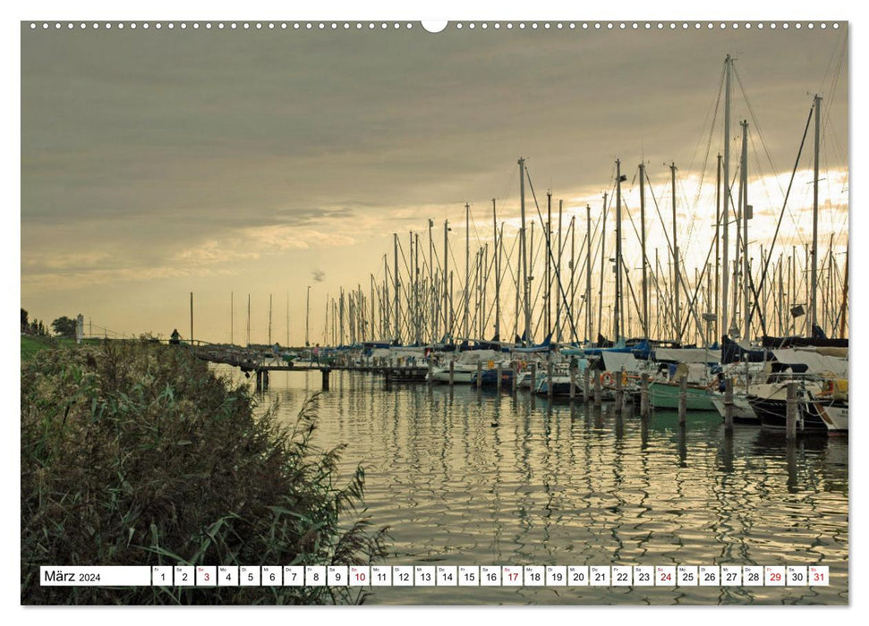 Idylle am Ijsselmeer (CALVENDO Wandkalender 2024)