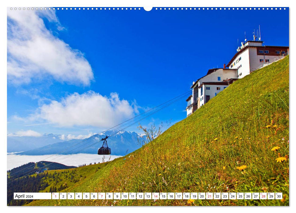 Greetings from the Schmittenhöhe (CALVENDO wall calendar 2024) 