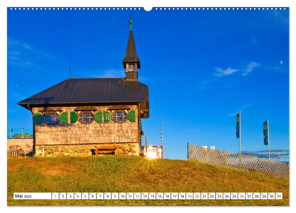 Greetings from the Schmittenhöhe (CALVENDO wall calendar 2024) 