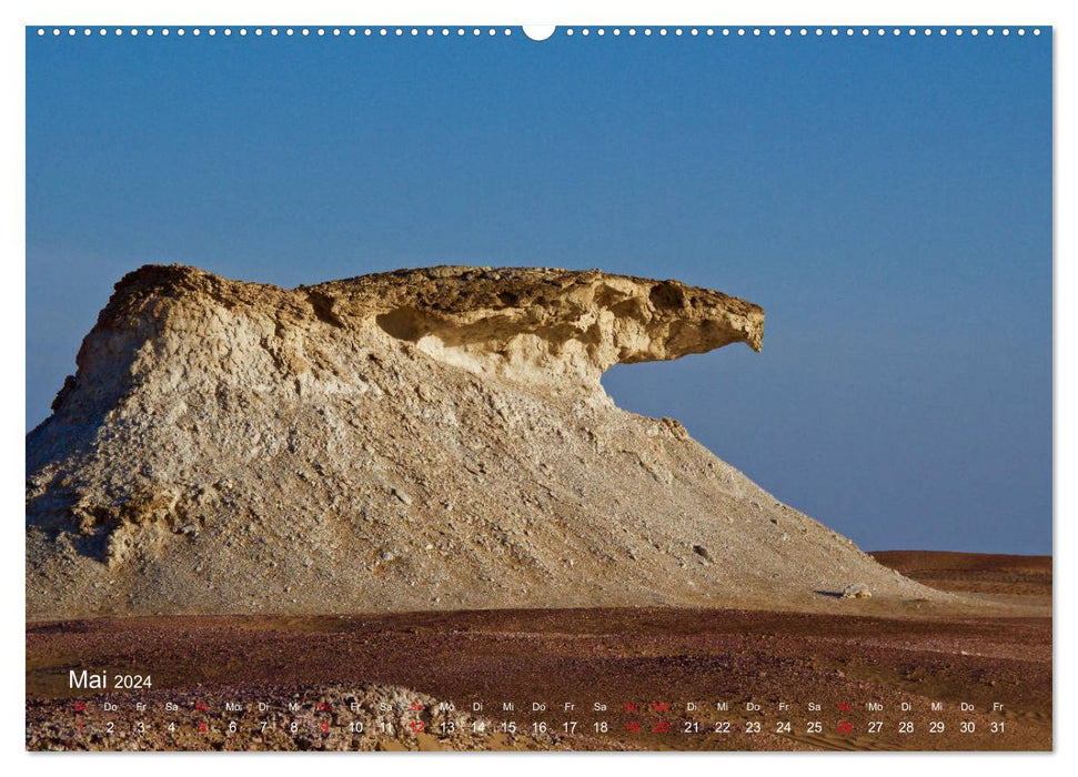 OMAN Colors and shapes of the desert (CALVENDO Premium Wall Calendar 2024) 