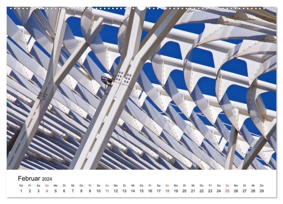 MUSCAT facades (CALVENDO Premium Wall Calendar 2024) 