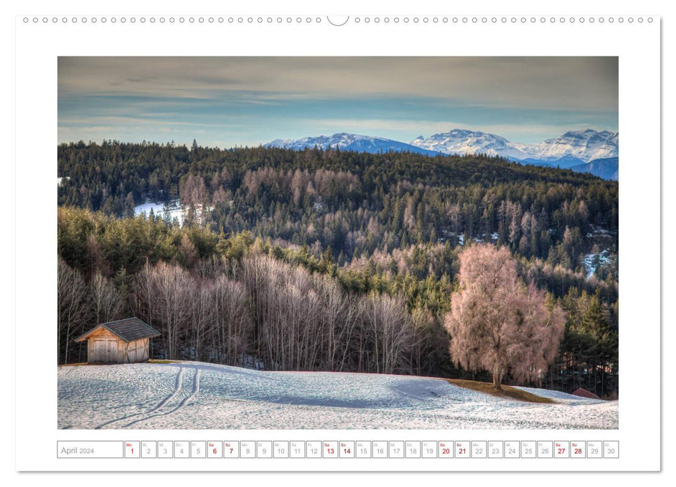 Alto Adige: Das Eisacktal und Umgebung (CALVENDO Premium Wandkalender 2024)