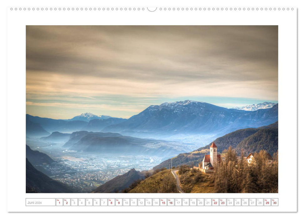 Alto Adige: The Isarco Valley and the surrounding area (CALVENDO wall calendar 2024) 