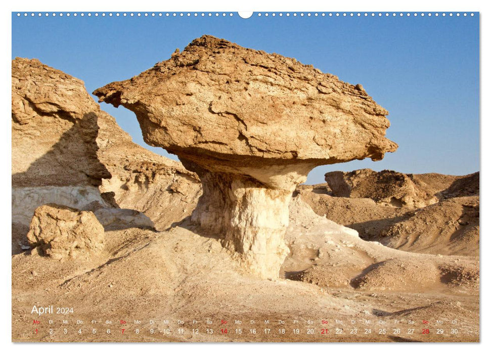 OMAN Colors and shapes of the desert (CALVENDO wall calendar 2024) 