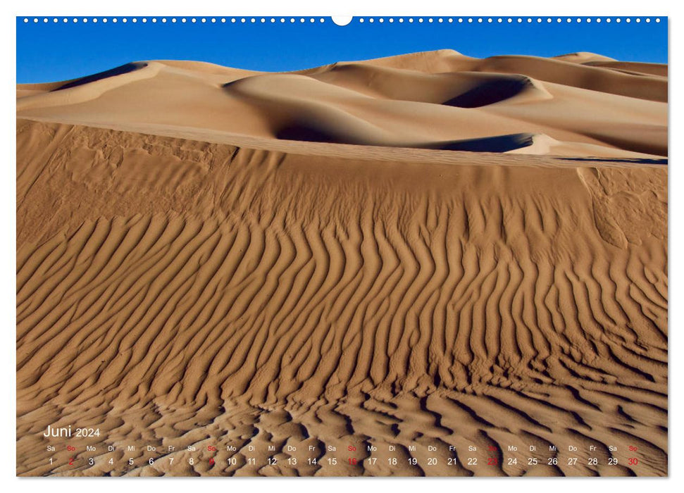 OMAN Couleurs et formes du désert (Calendrier mural CALVENDO 2024) 