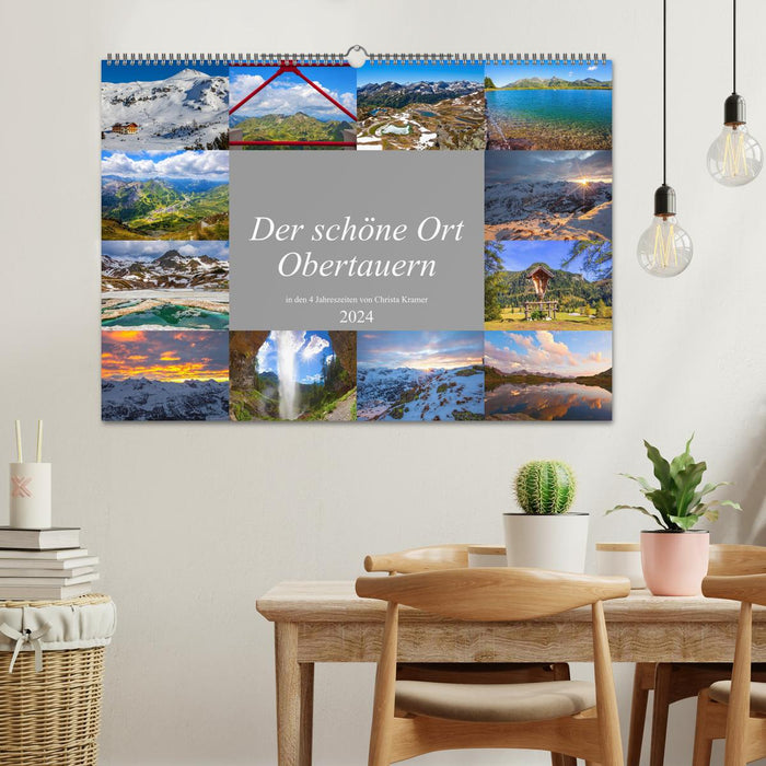 The beautiful place Obertauern (CALVENDO wall calendar 2024) 