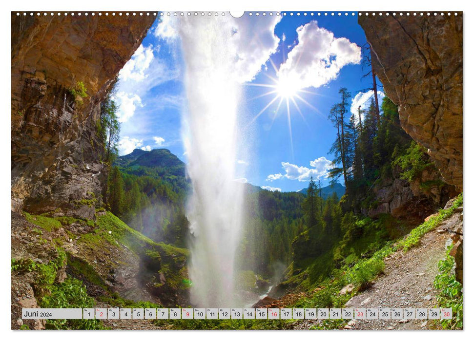 The beautiful place Obertauern (CALVENDO wall calendar 2024) 