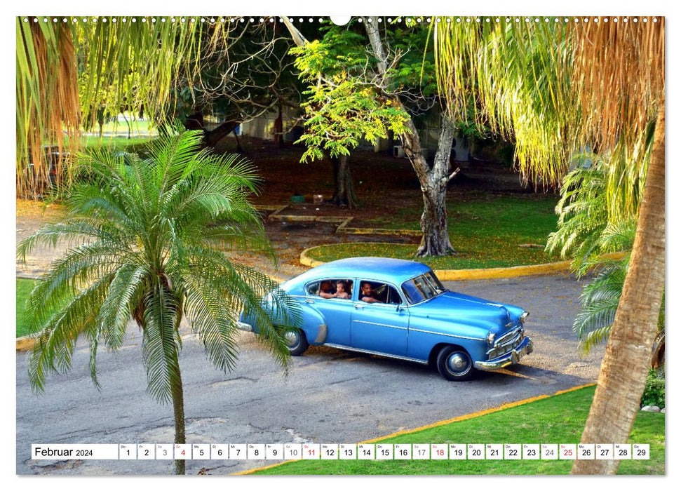 Chevrolet Fleetline Fastback - Mit 70 plus unterwegs in Kuba (CALVENDO Wandkalender 2024)