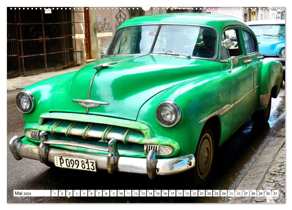 Chevrolet Fleetline Fastback - Voyager à Cuba à 70 ans et plus (calendrier mural CALVENDO 2024) 