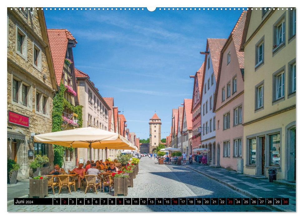 Beautiful towns (CALVENDO wall calendar 2024) 