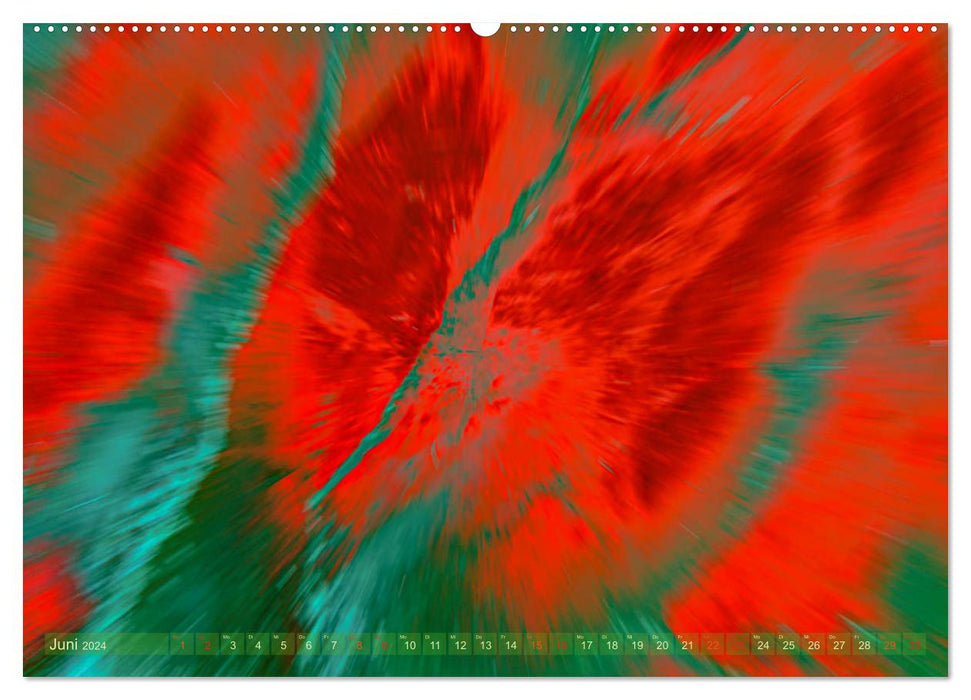 Pierres de guérison – Abstractions photographiques (Calvendo Premium Wall Calendar 2024) 