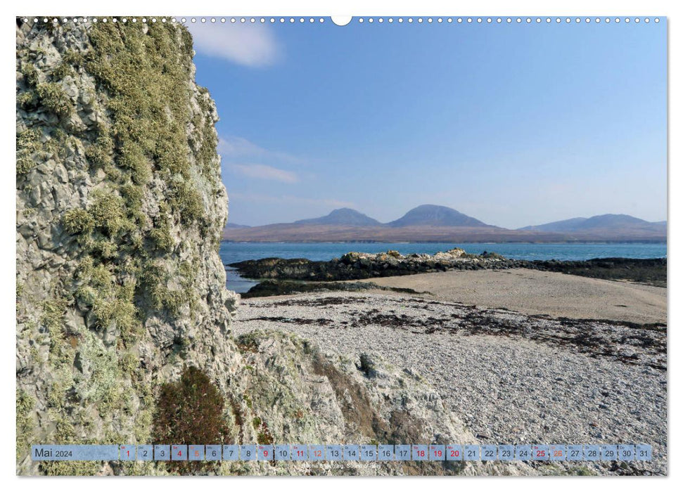 Gigha, Islay, Jura – Magie des îles écossaises (Calvendo Premium Wall Calendar 2024) 