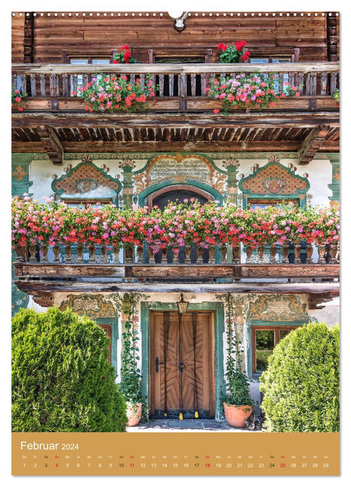 Alpes orientales, oasis pour l'âme (Calendrier mural CALVENDO Premium 2024) 