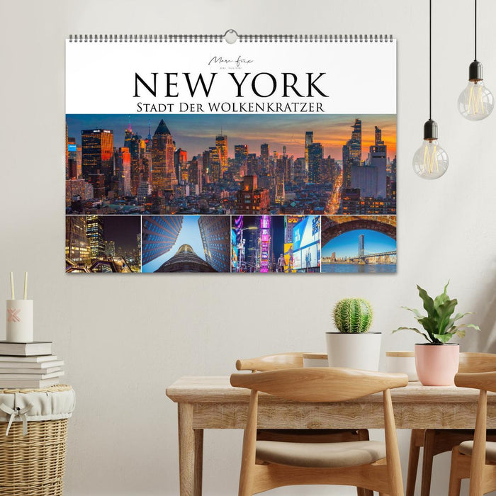 New York - Stadt der Wolkenkratzer (CALVENDO Wandkalender 2024)