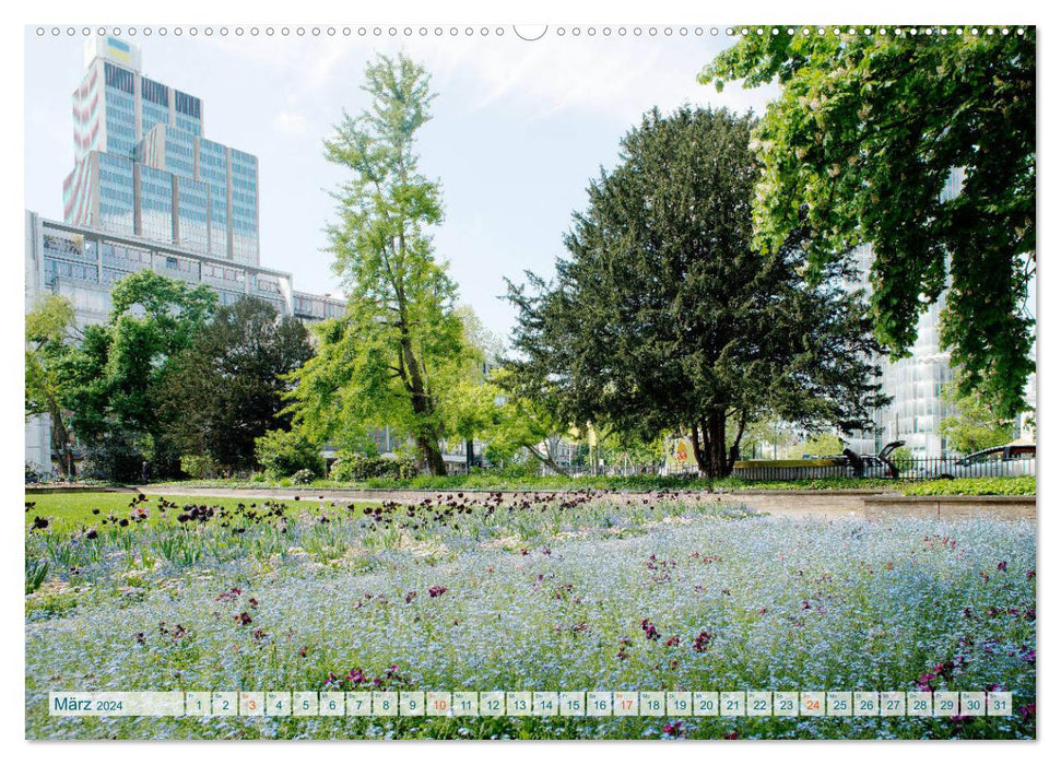 Parks - Air and Green (CALVENDO Premium Wall Calendar 2024) 