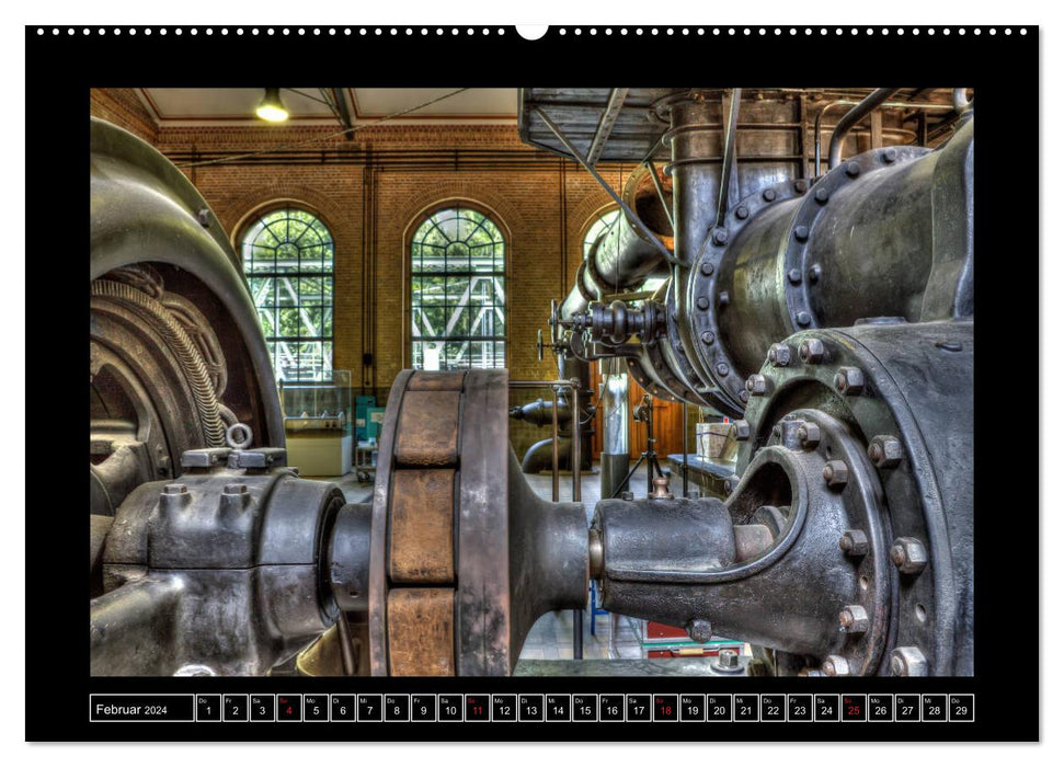 Rust - Across the Ruhr area (CALVENDO wall calendar 2024) 