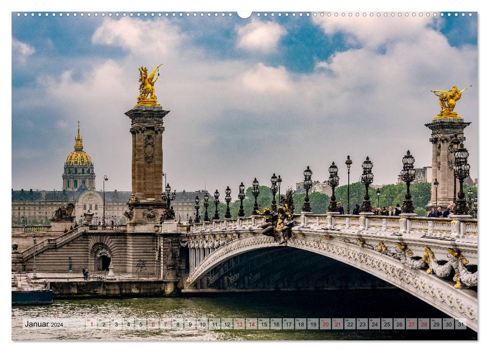 The fascination of bridges (CALVENDO wall calendar 2024) 