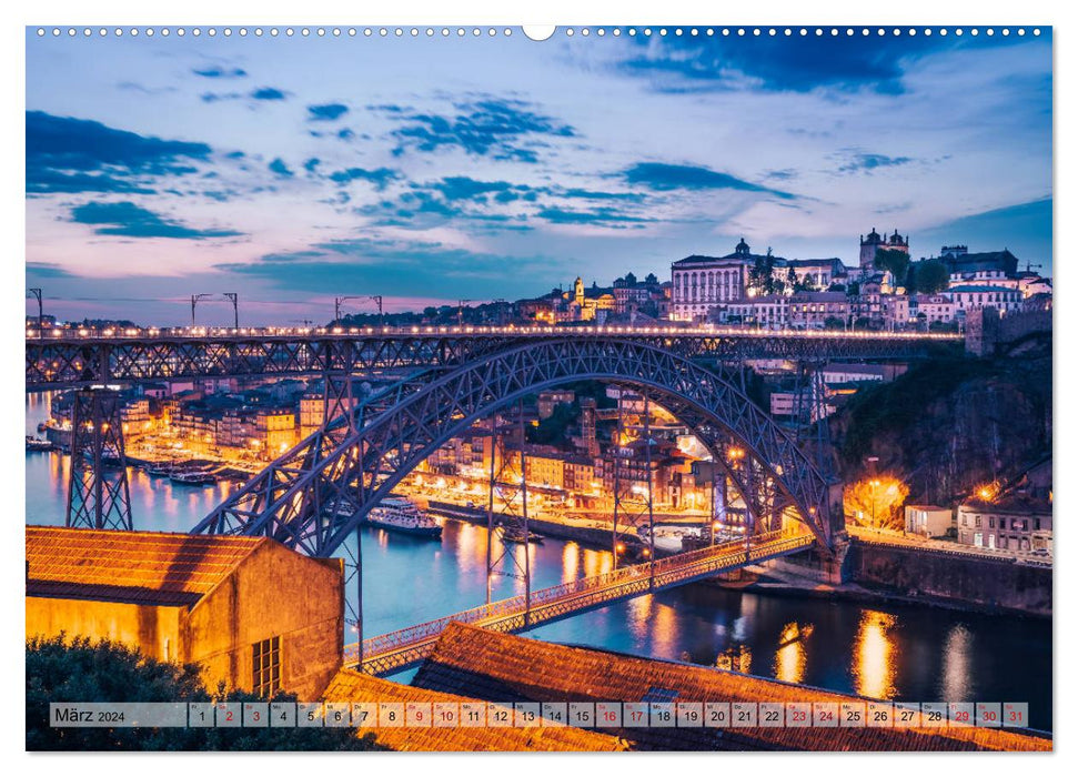 The fascination of bridges (CALVENDO wall calendar 2024) 