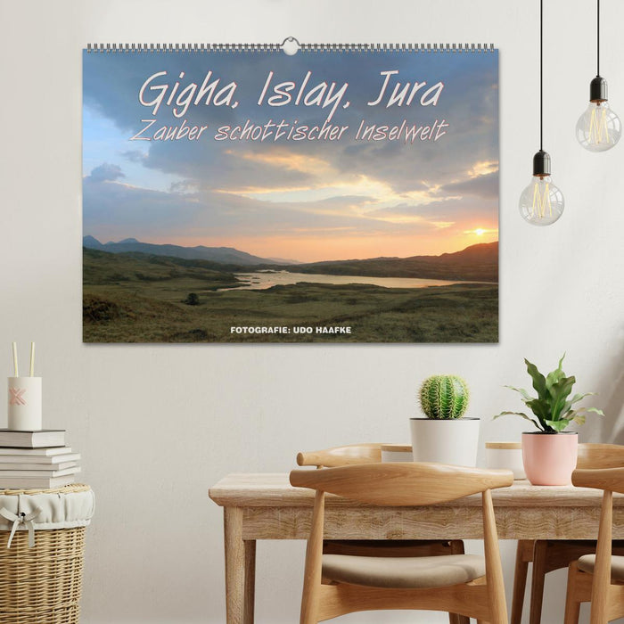 Gigha, Islay, Jura - Zauber schottischer Inselwelt (CALVENDO Wandkalender 2024)