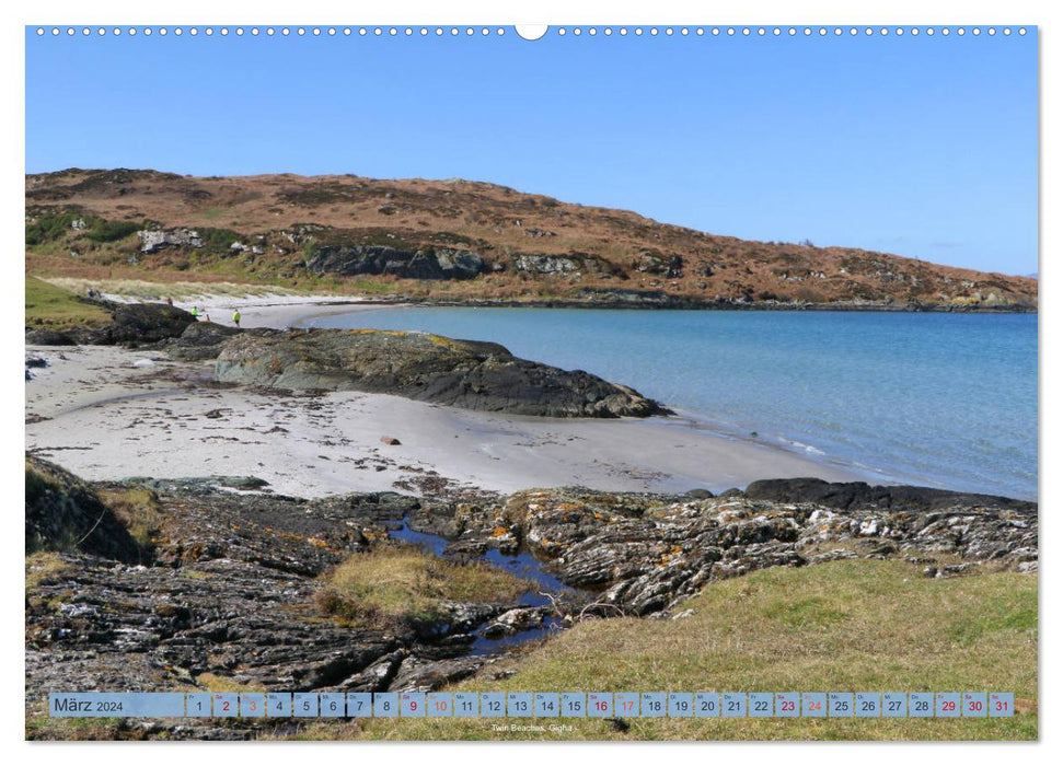 Gigha, Islay, Jura - Zauber schottischer Inselwelt (CALVENDO Wandkalender 2024)