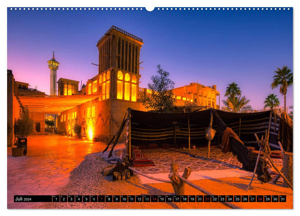 Pictures from 1001 Nights (CALVENDO Premium Wall Calendar 2024) 