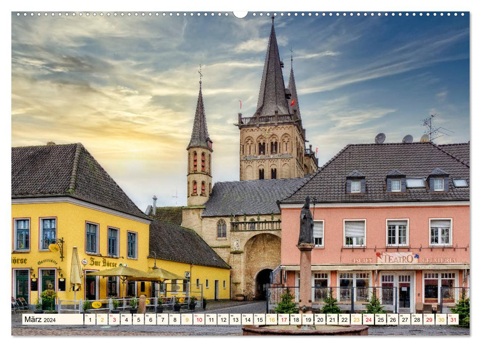 Travel through Germany - Xanten am Niederrhein (CALVENDO Premium Wall Calendar 2024) 