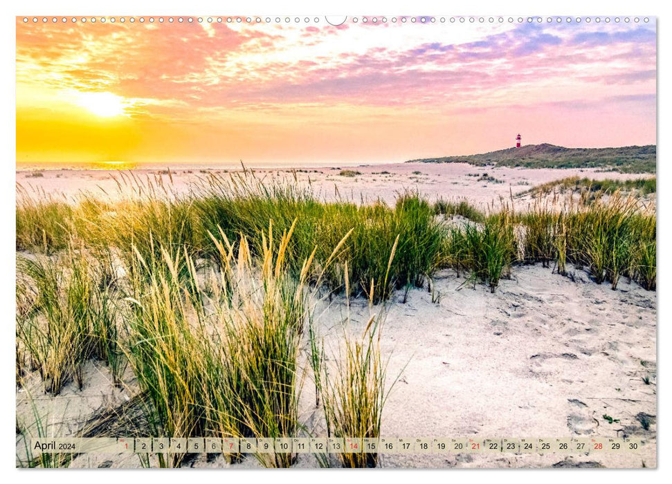 Strandlust Nordsee-Liebe (CALVENDO Wandkalender 2024)