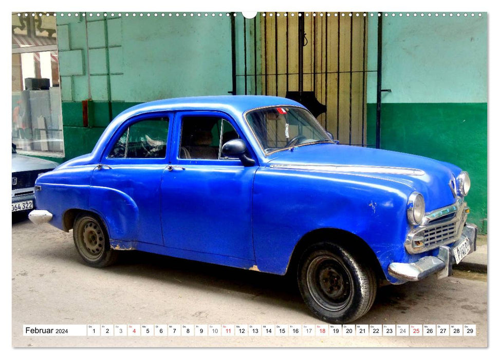 VAUXHALL - Ein britischer Klassiker in Kuba (CALVENDO Wandkalender 2024)
