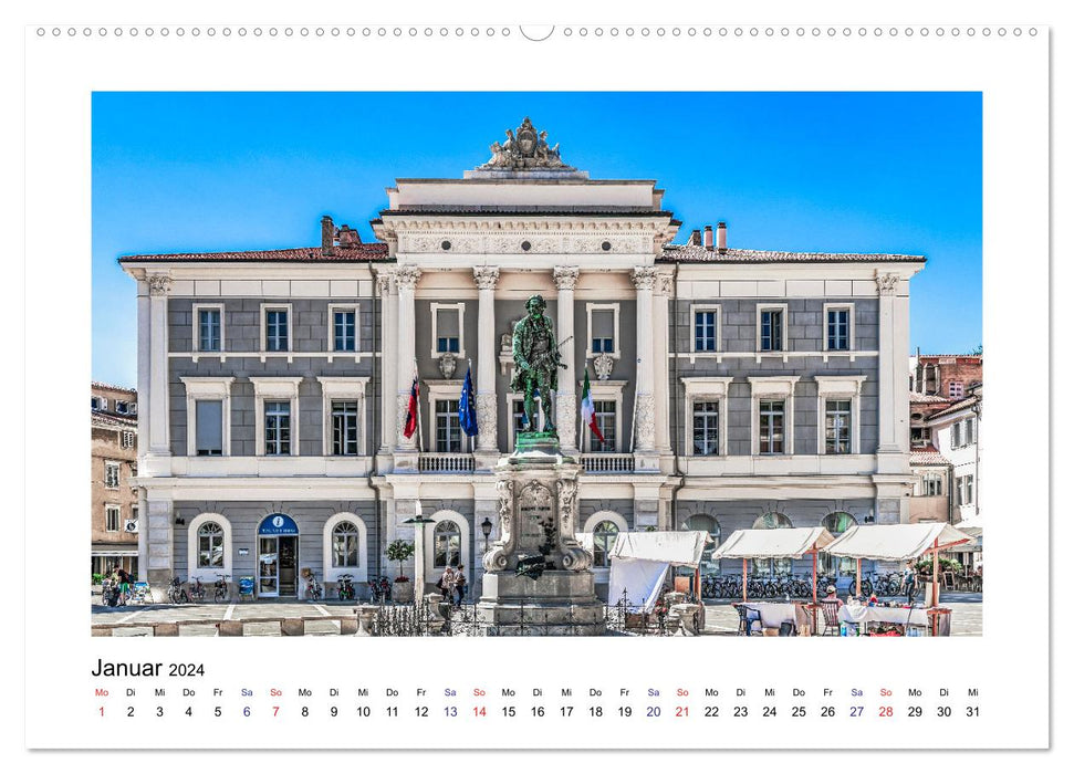 Istrien - Piran • Novigrad • Rovinj • Pula (CALVENDO Premium Wandkalender 2024)