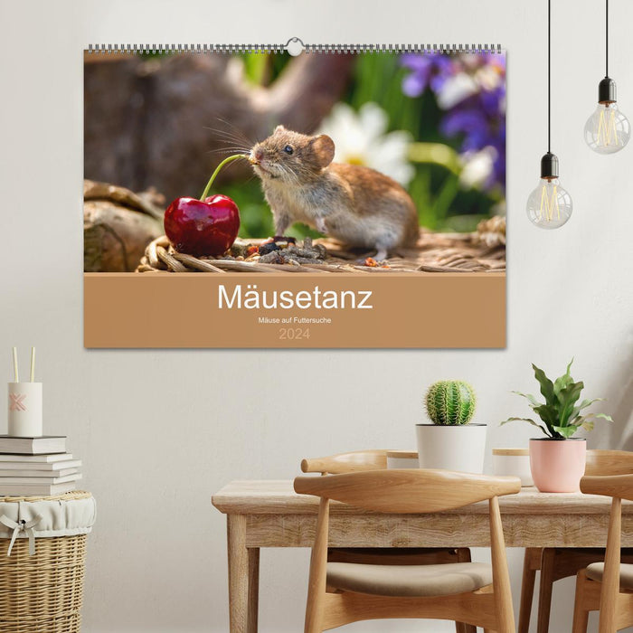 Mäusetanz (CALVENDO Wandkalender 2024)