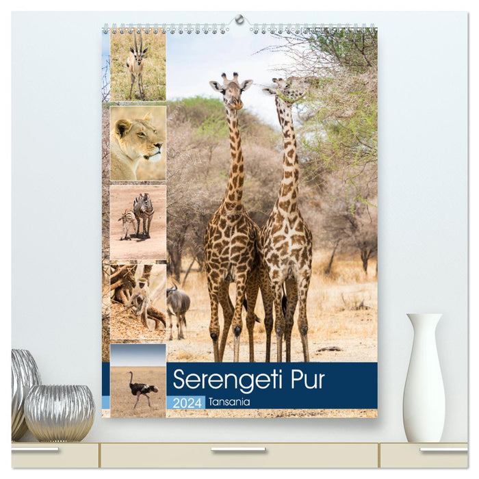 Serengeti Pur - Tansania (CALVENDO Premium Wandkalender 2024)