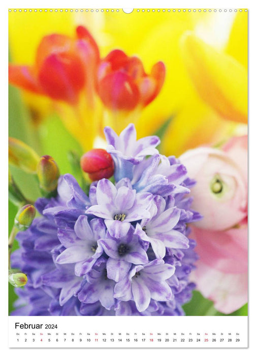 Blüten und Sträuße (CALVENDO Premium Wandkalender 2024)