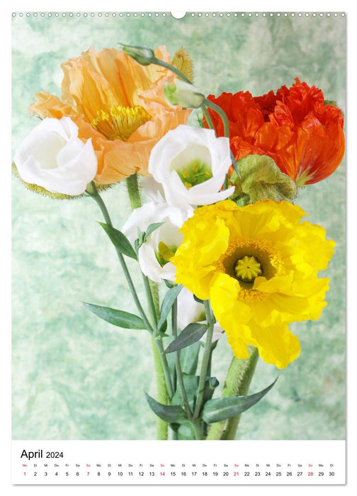 Blüten und Sträuße (CALVENDO Premium Wandkalender 2024)