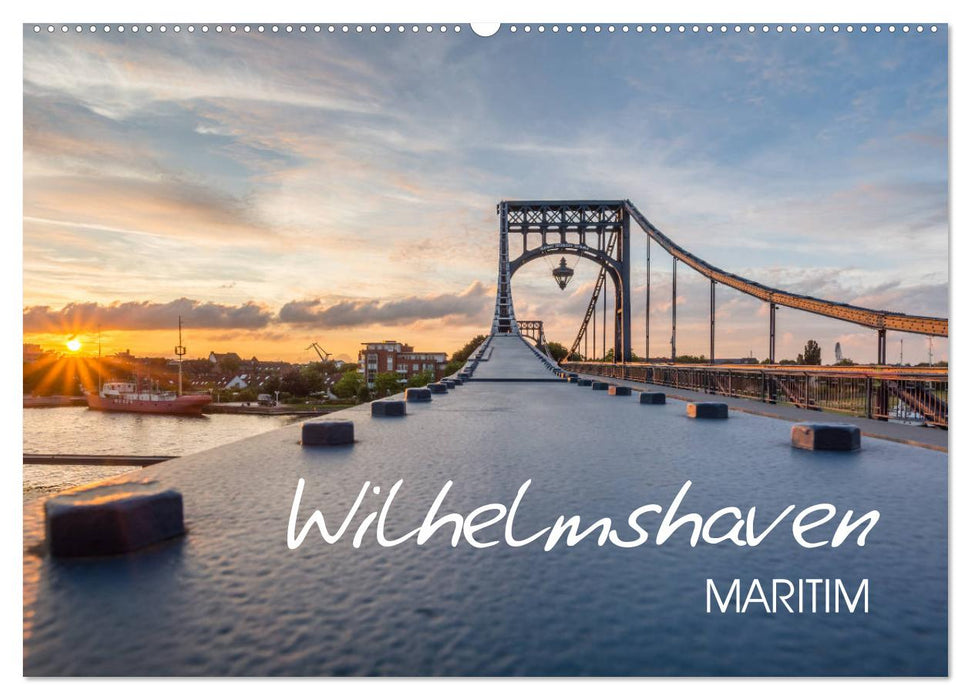 Wilhelmshaven maritim (CALVENDO Wandkalender 2024)