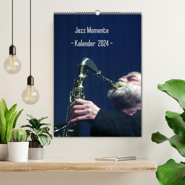 Jazz Momente - Kalender 2024 - (CALVENDO Wandkalender 2024)