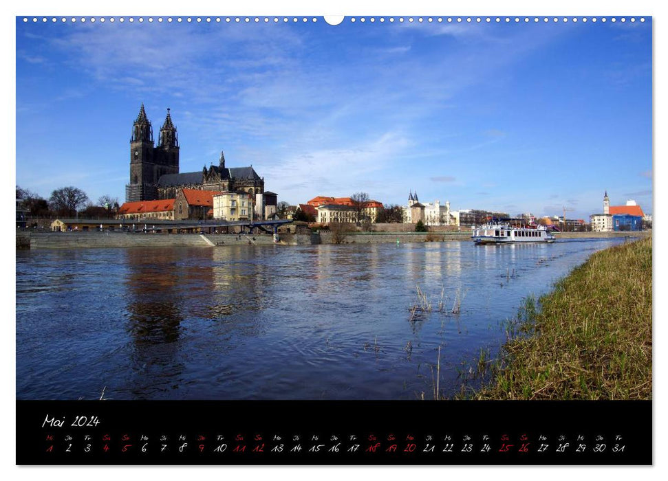 Landeshauptstadt Magdeburg (CALVENDO Wandkalender 2024)