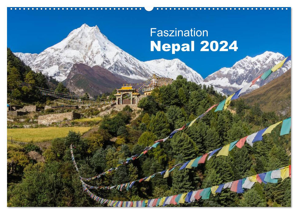 Faszination Nepal (CALVENDO Wandkalender 2024)