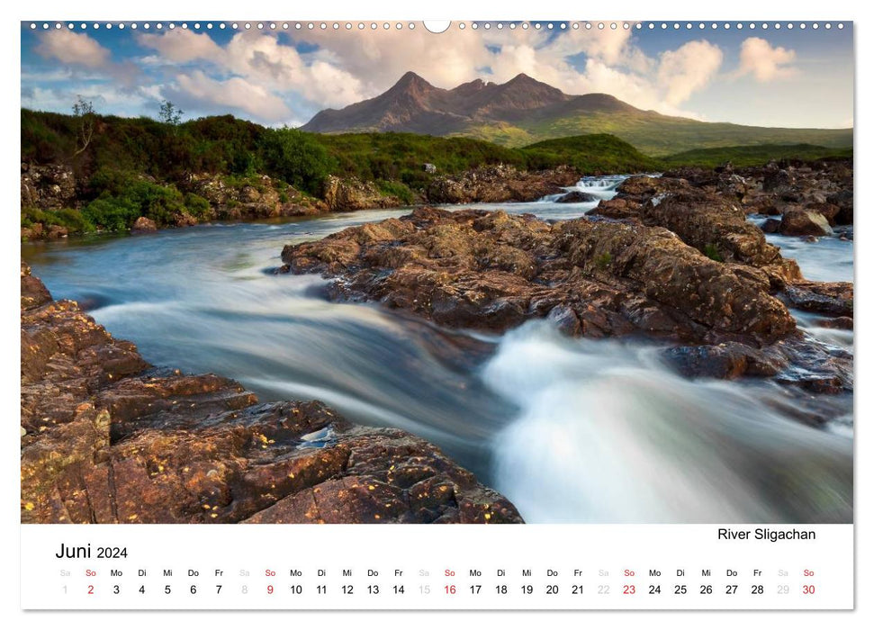 Schottland 2024 - Wildes Land im Norden (CALVENDO Premium Wandkalender 2024)