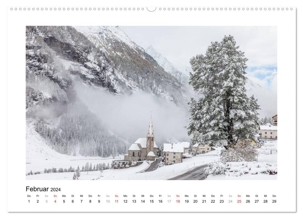 Schönes Landleben im Ahrntal (CALVENDO Wandkalender 2024)