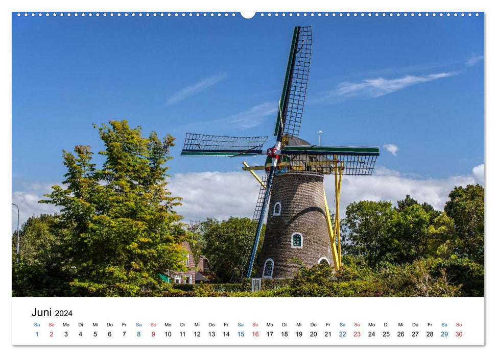 Seeland - Impressionen aus dem Südwesten der Niederlande (CALVENDO Wandkalender 2024)