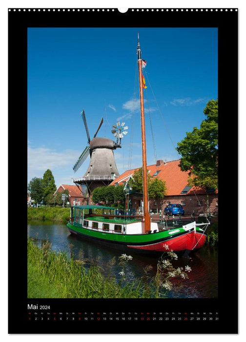 Windmühlen in Deutschland (CALVENDO Premium Wandkalender 2024)