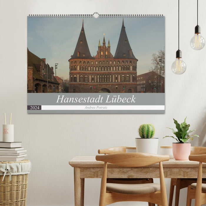 Hansestadt Lübeck (CALVENDO Wandkalender 2024)