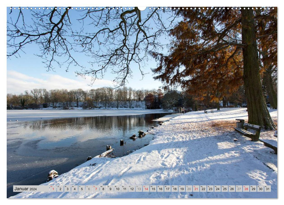 Hansestadt Lübeck (CALVENDO Wandkalender 2024)